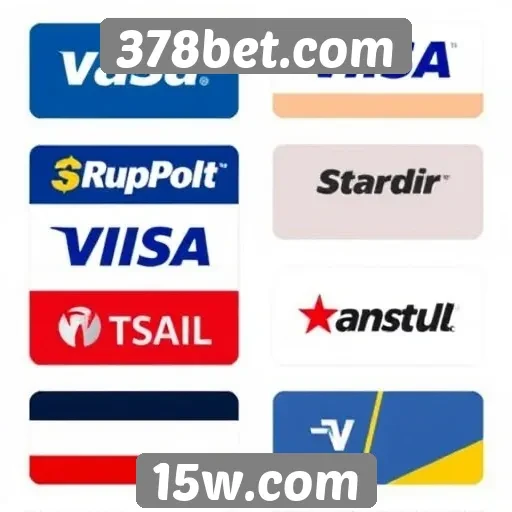Métodos de pagamento oferecidos pelo 378bet.com